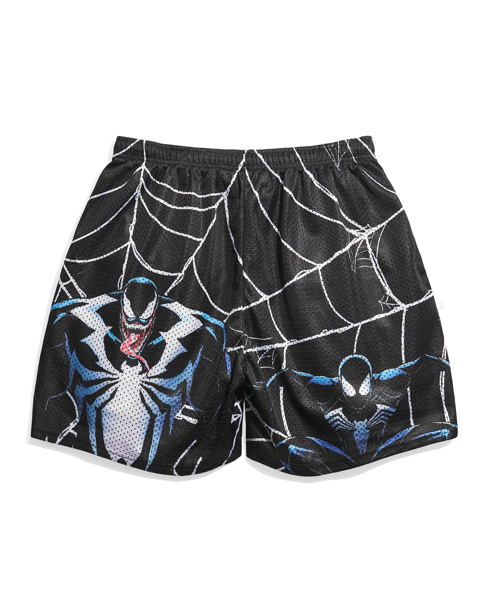 Spider-Man 2 Venom Web Retro Shorts
