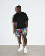 Spider-Man Marvel Comics Trading Card Retro Shorts