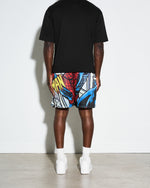 Spider-Man Marvel Comics Trading Card Retro Shorts