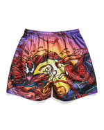 Spider-Man vs Carnage Marvel 1993 Famous Battles Retro Shorts