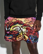 Spider-Man vs Carnage Marvel 1993 Famous Battles Retro Shorts