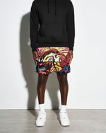 Spider-Man vs Carnage Marvel 1993 Famous Battles Retro Shorts