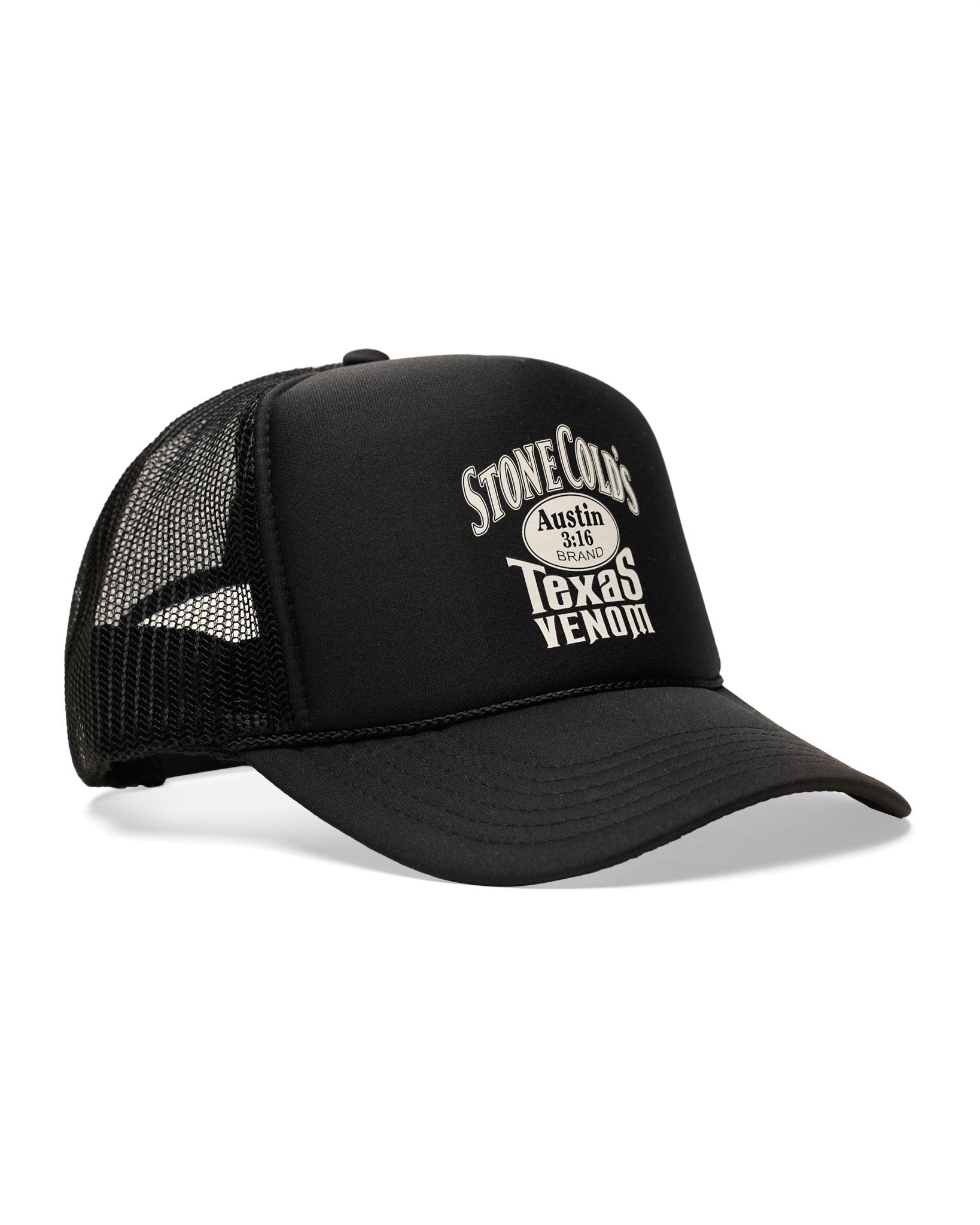 Stone Cold Steve Austin Texas Venom Trucker Hat