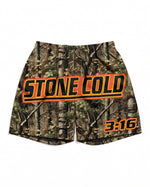 Pre-order |  Stone Cold Tree Camo Retro Shorts