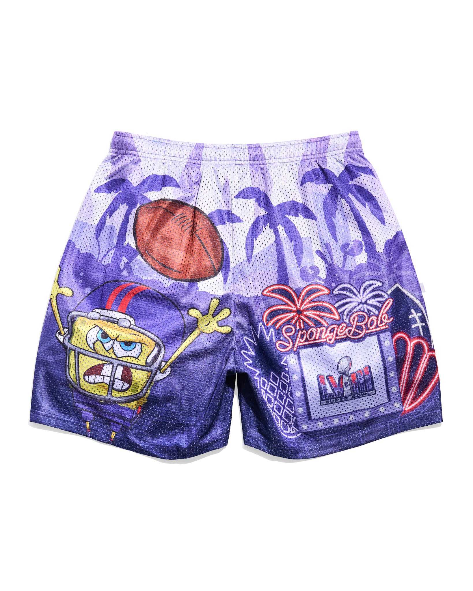 Men's mesh shorts with retro WWE, Music, and Movie themed prints – Chalk  Line Apparel