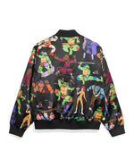 TMNT Characters AOP Quilted Satin Jacket