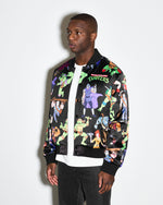 TMNT Characters AOP Quilted Satin Jacket