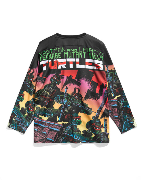 TMNT Teenage Mutant Ninja Turtles Big Face T-Shirt - Green - 2x