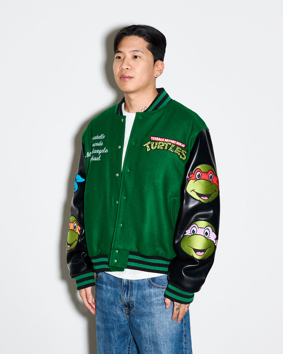 TMNT Varsity Jacket Chalk Line Apparel