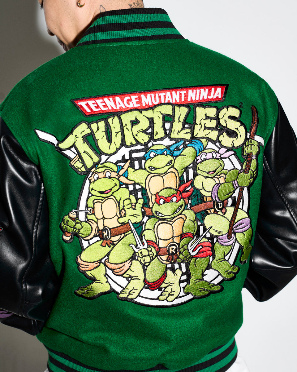 TMNT Varsity Jacket Chalk Line Apparel