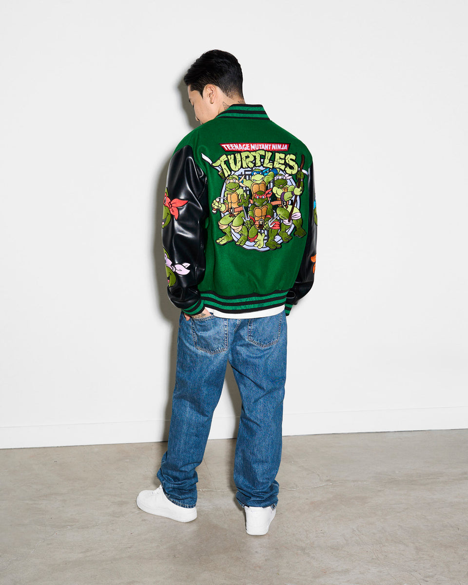 TMNT Varsity Jacket Chalk Line Apparel