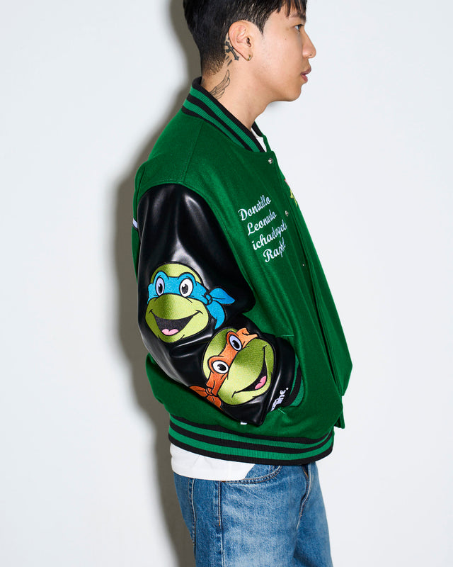 TMNT Varsity Jacket Chalk Line Apparel
