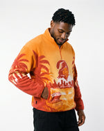 Tampa Bay Buccaneers Classic Landscape Quarter Zip Microfleece Pullover