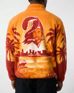 Tampa Bay Buccaneers Classic Landscape Quarter Zip Microfleece Pullover