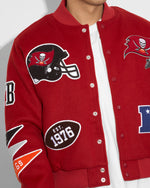 Tampa Bay Buccaneers Pennant Varsity Jacket