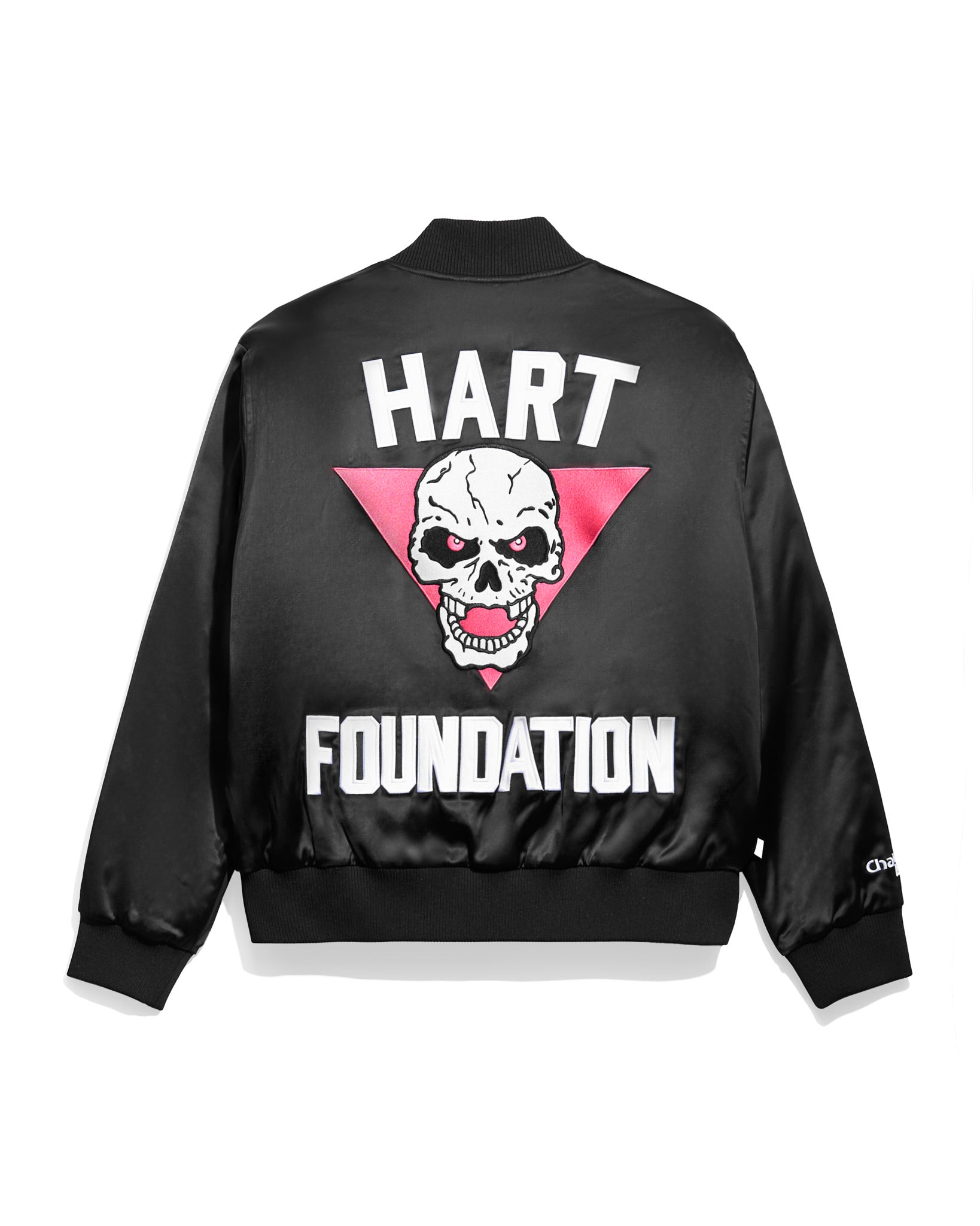 The Hart Foundation Satin Spellout Jacket