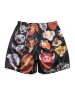 The Lion King Heads Retro Shorts