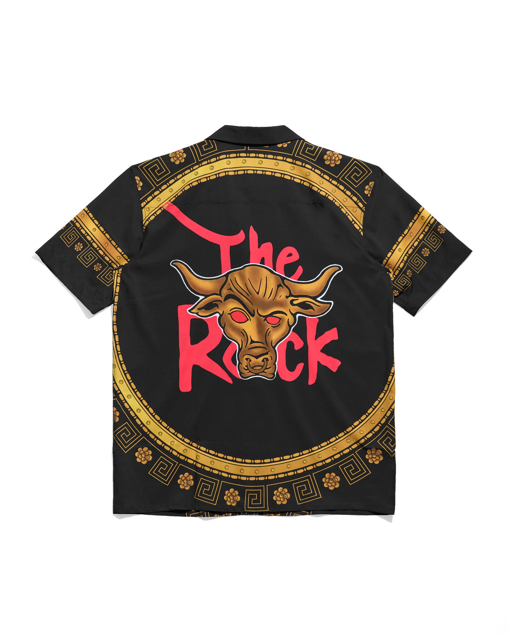 The Rock Designer Button Up Shirt