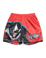 Venom Spider Webs Retro Shorts