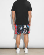 Venom Spider Webs Retro Shorts