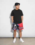 Venom Spider Webs Retro Shorts