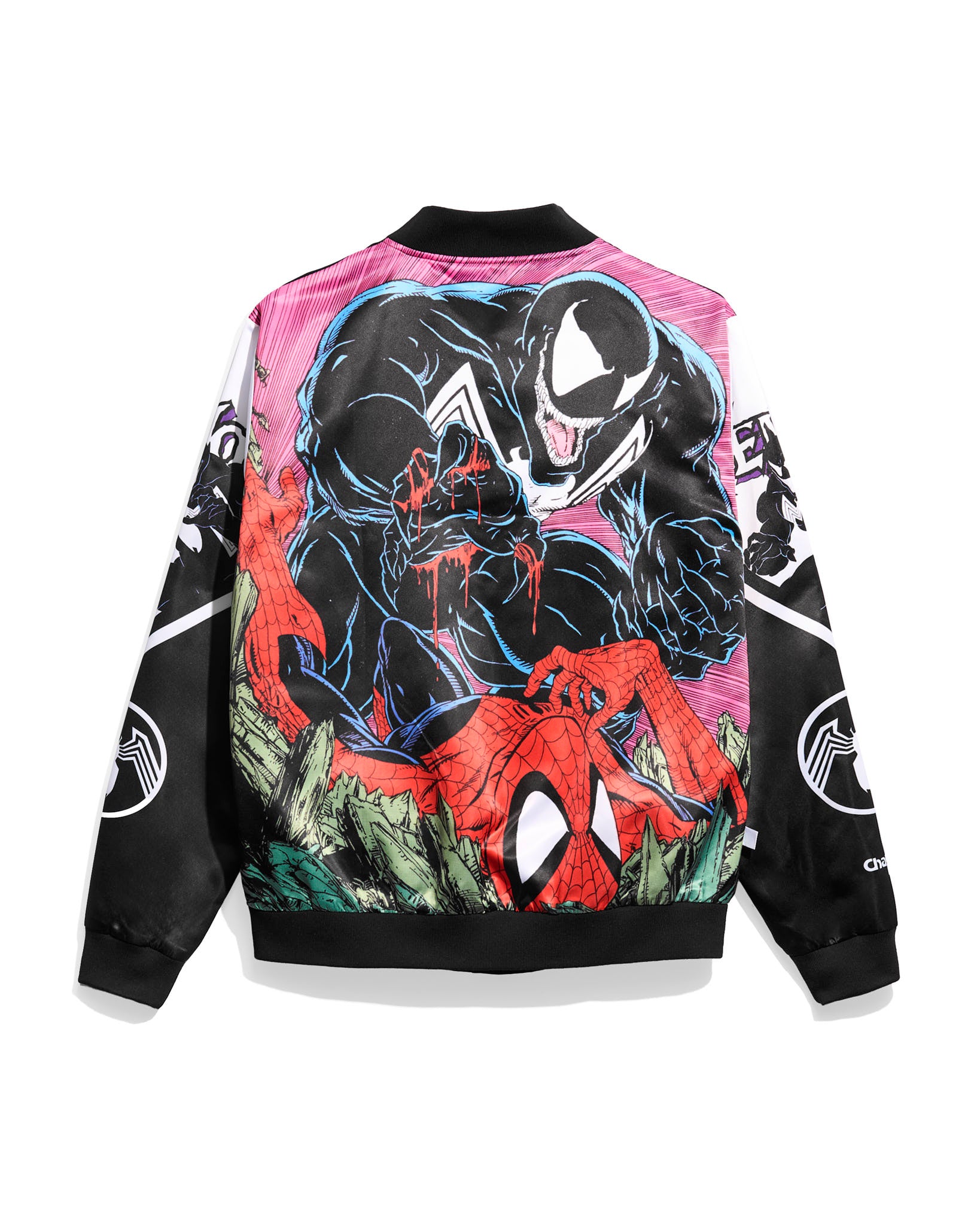 Venom and Spider-Man Fanimation Jacket