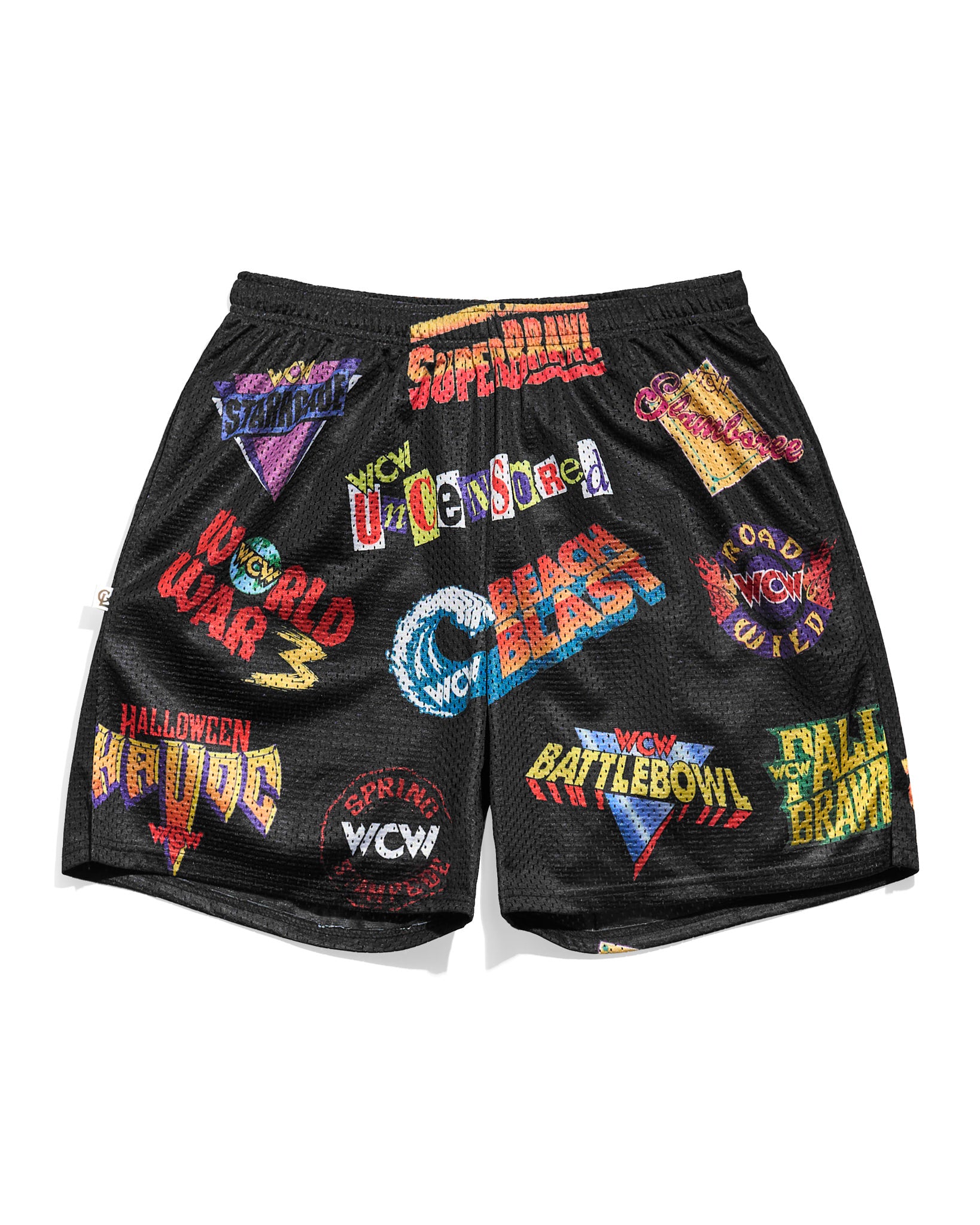 WCW 90s PPV Retro Shorts