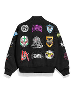 WWE Superstar Logos Varsity Jacket