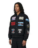 WWE Superstar Logos Varsity Jacket