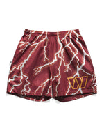 Washington Commanders Lightning Retro Shorts