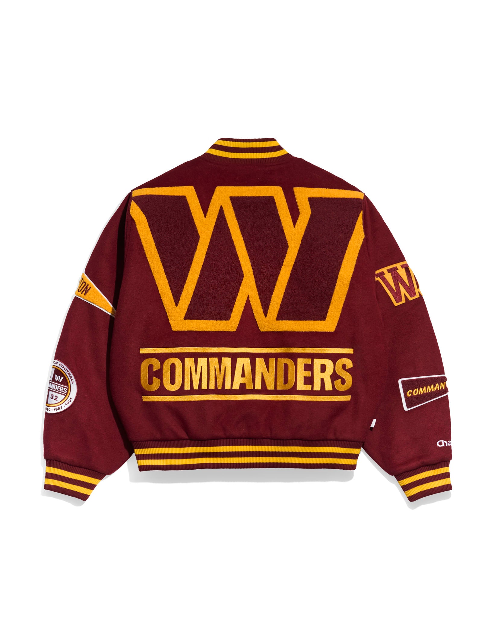 Washington Commanders Pennant Varsity Jacket