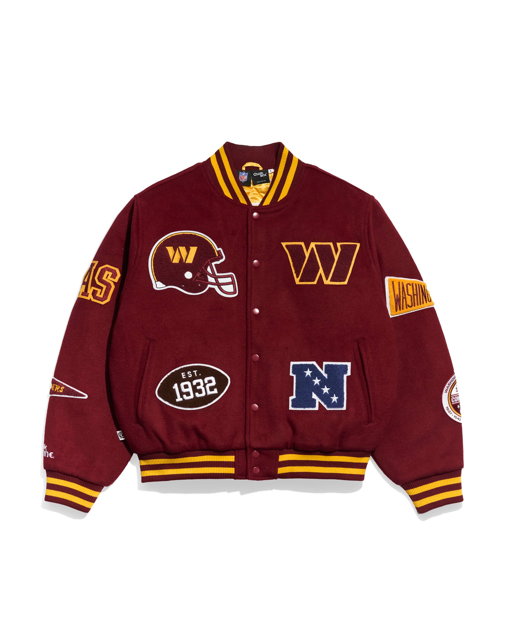 Washington Commanders Pennant Varsity Jacket