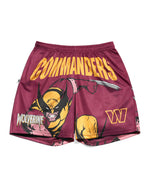 Washington Commanders & Wolverine Retro Shorts
