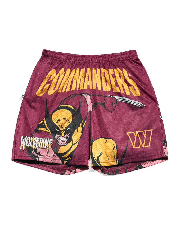 Washington Commanders & Wolverine Retro Shorts