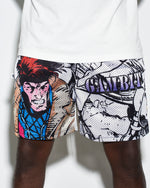 X-Men Gambit Retro Shorts