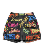 X-Men Logos AOP Retro Shorts