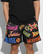 X-Men Logos AOP Retro Shorts