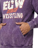 ECW OG Logo Violet Hoodie