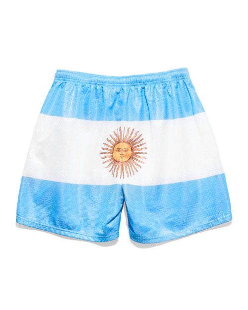 Argentina Flag Retro Shorts