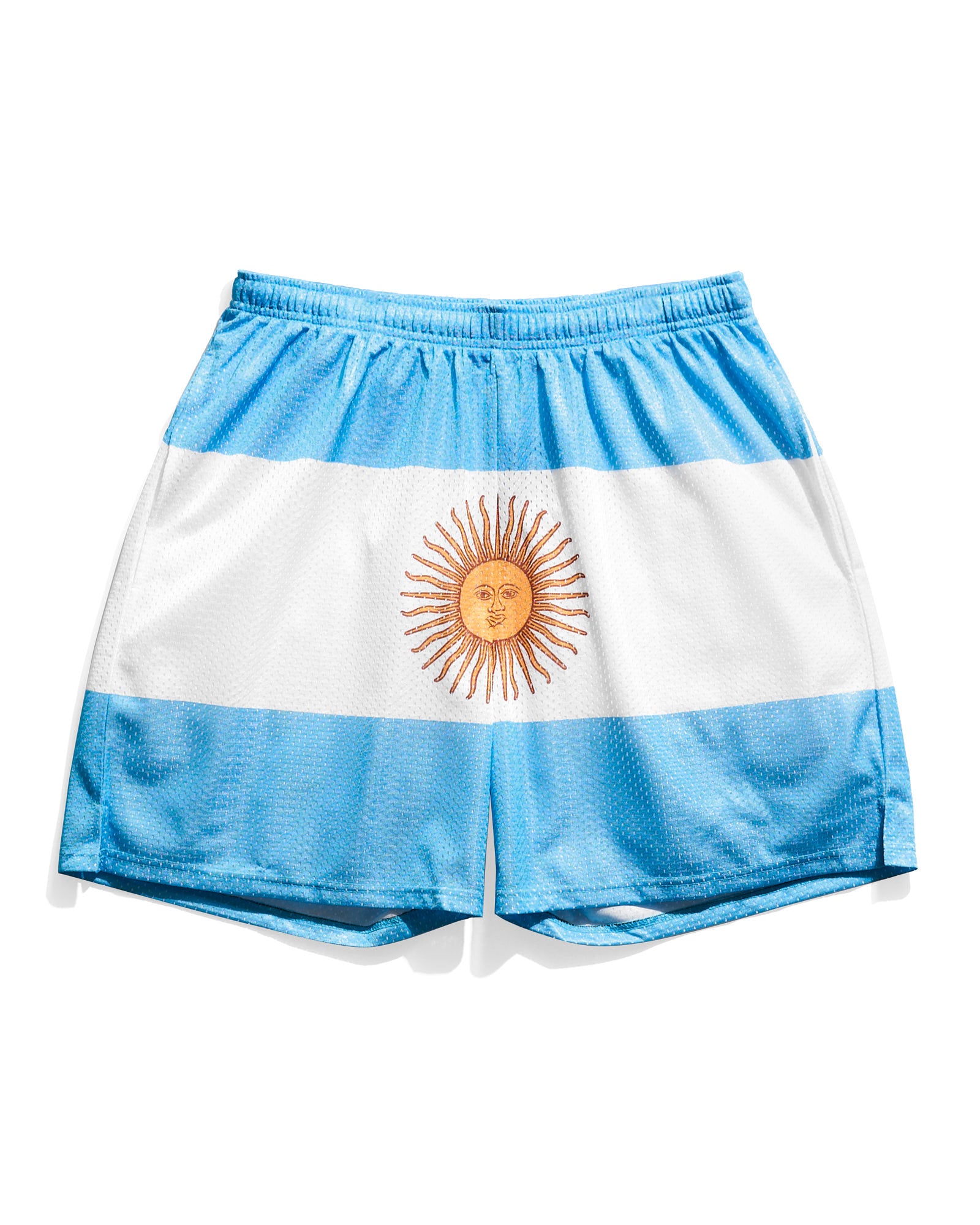 Argentina Flag Retro Shorts