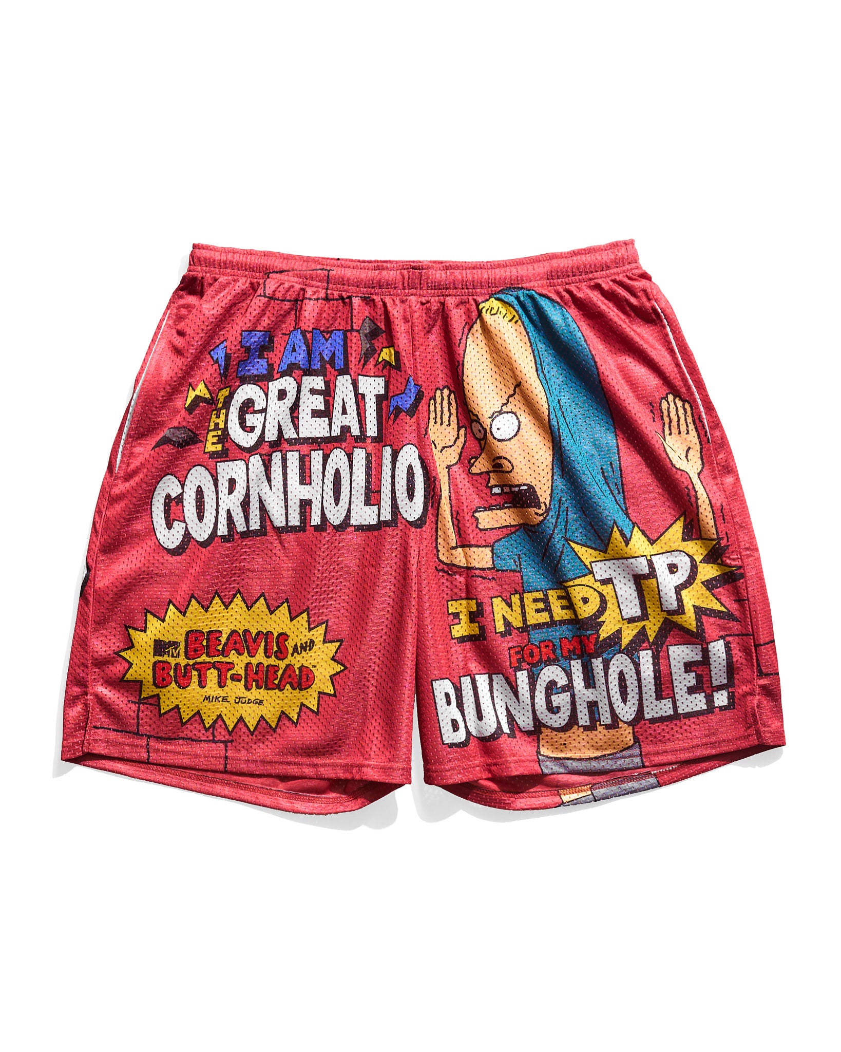 Beavis and Butt-Head Cornholio Retro Shorts