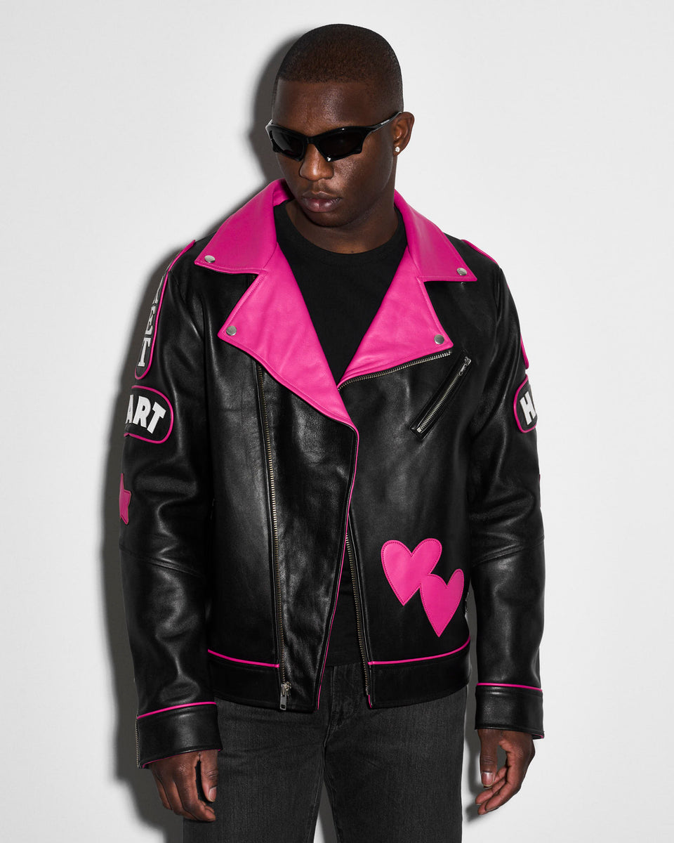 Bret Hart 1994 Biker Jacket Chalk Line Apparel