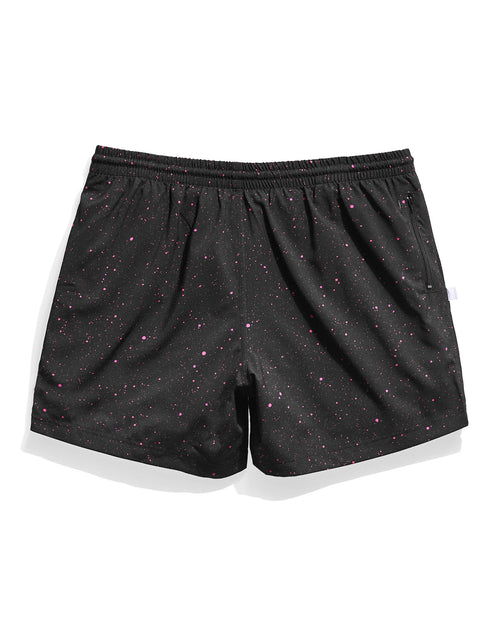 Bret Hart Speckle Black Active Shorts