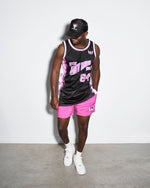 Bret Hart Speckle Pink Active Shorts