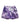 Chalk Line Purple Marble Retro Shorts