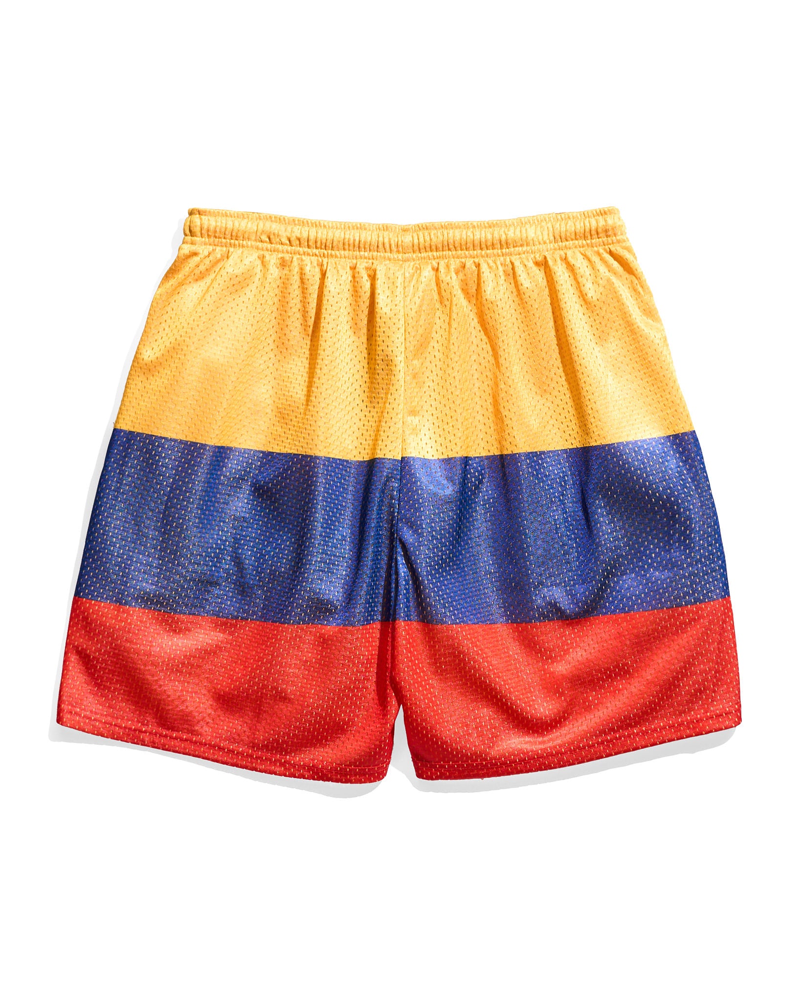 Colombia Flag Retro Shorts