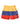 Colombia Flag Retro Shorts