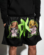 DX D-Generation X Illustrated Retro Shorts