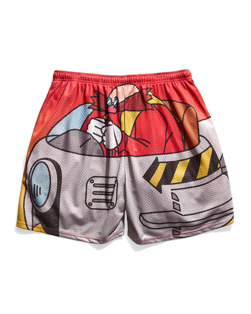 Dr Eggman Sonic the Hedgehog Fanimation Retro Shorts
