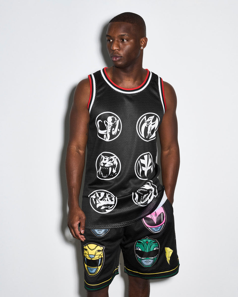 Power Rangers Symbols Venice Jersey Chalk Line Apparel
